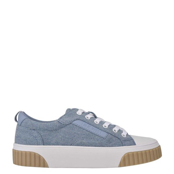 Nine West Dewy Blue Sneakers | South Africa 64R50-9Y39